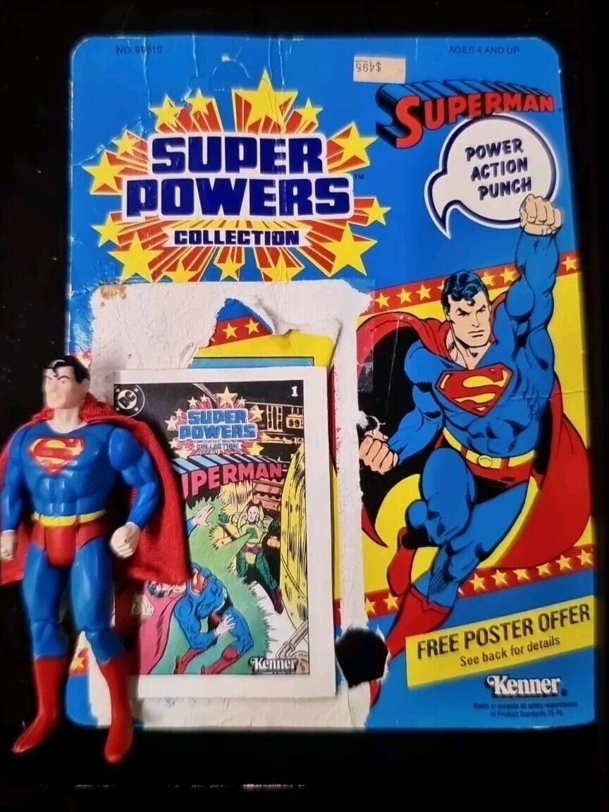 Kenner 1984 DC Super Powers Collection Superman Action Figure 