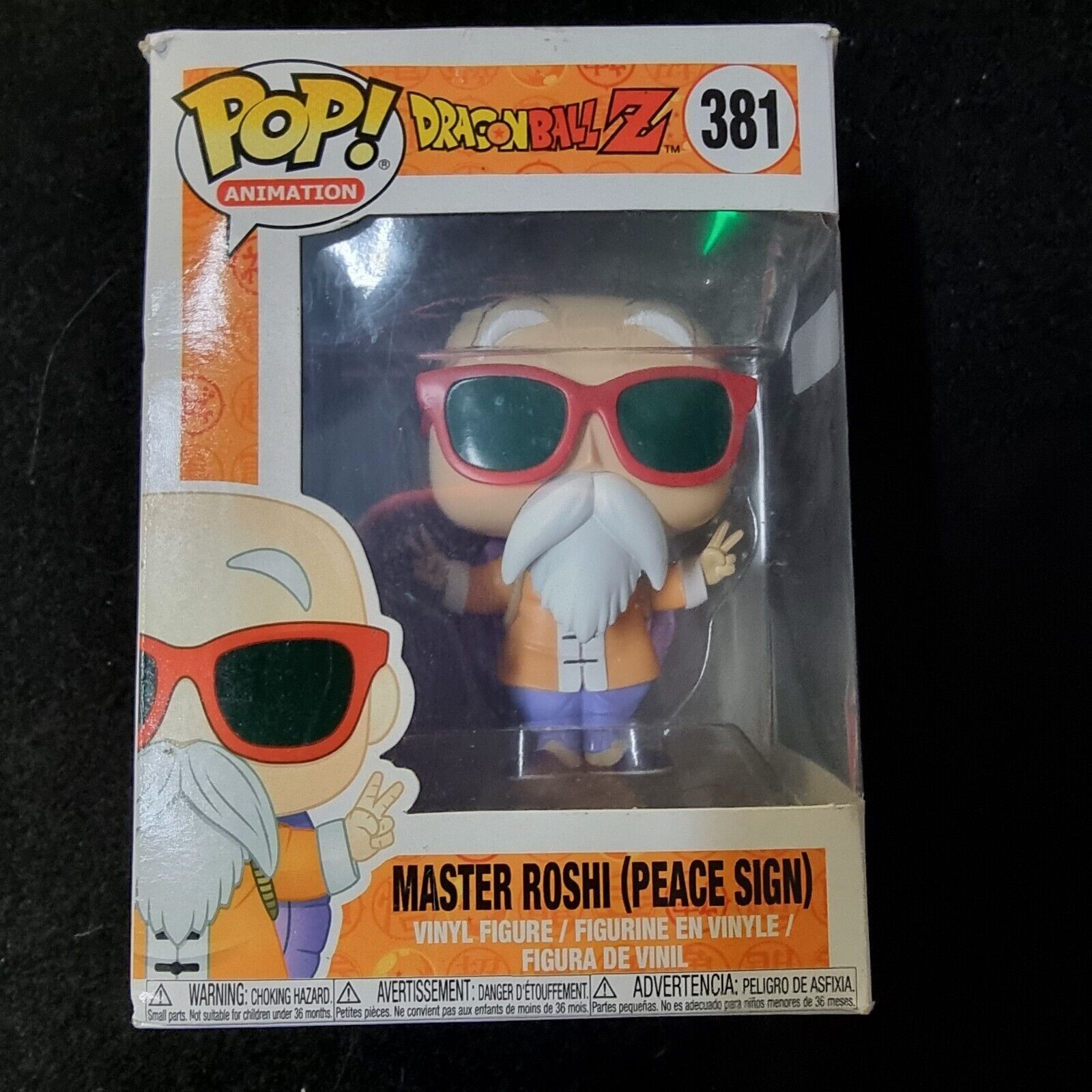 Funko pop Dragon Ball Z Master Roshi #382