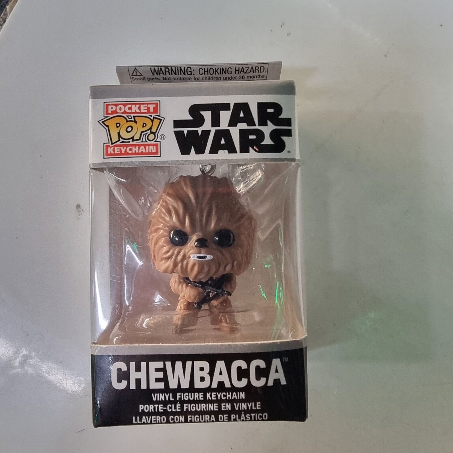 Funko POP! Pocket Keychain: Star Wars: Chewbacca Vinyl Figure Keychain NEW