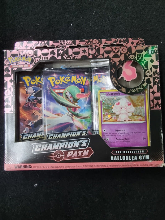 Pokemon Champions Path Pin Collection Ballonlea Gym Brand New Factory Sealed