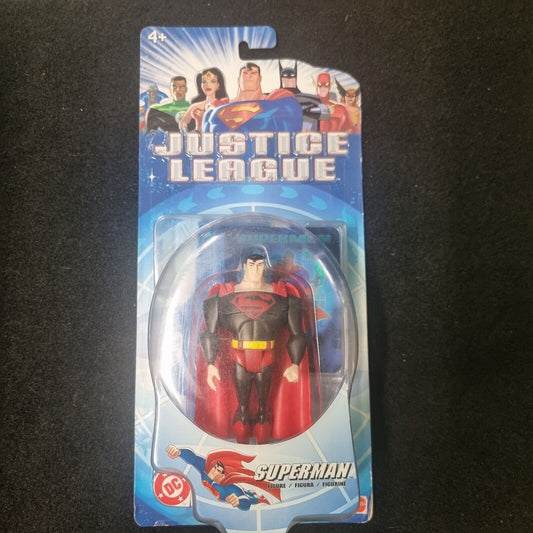 2003 DC Comics Justice League Superman 4.5" Action Figure On Card