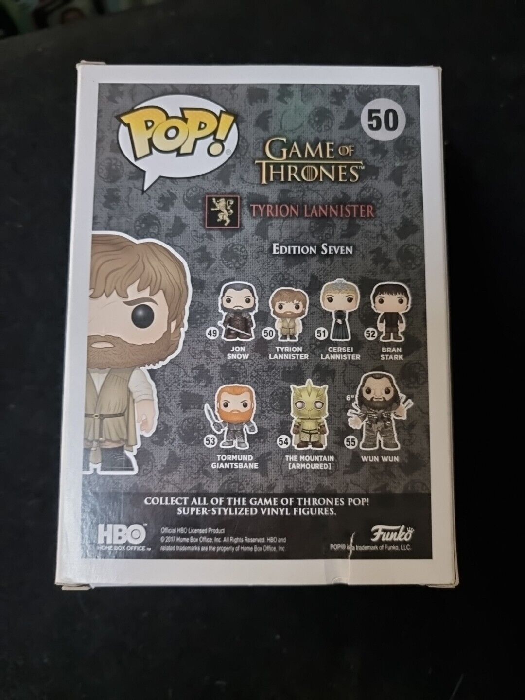 Funko Pop Vinyl - Game of Thrones - Tyrion Lannister #50