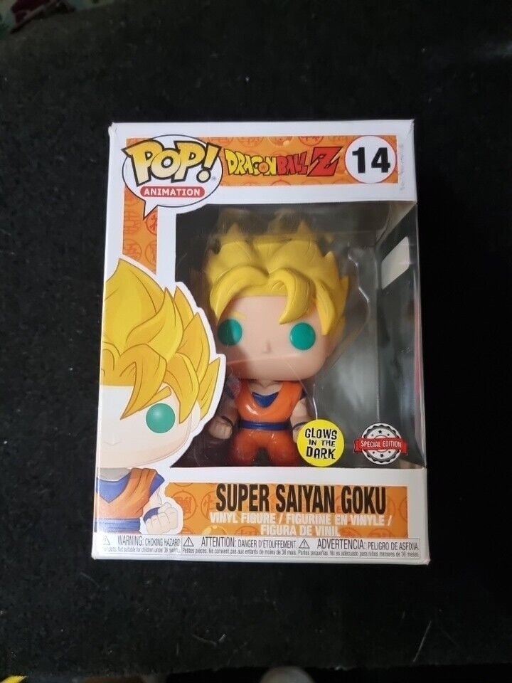 Funko Pop! Vinyl: Dragon Ball - Goku (Super Saiyan) (Glow) - #14