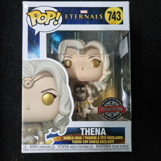 Eternals – Thena with Weapons Funko Pop! Vinyl Figure #743 Special Edition