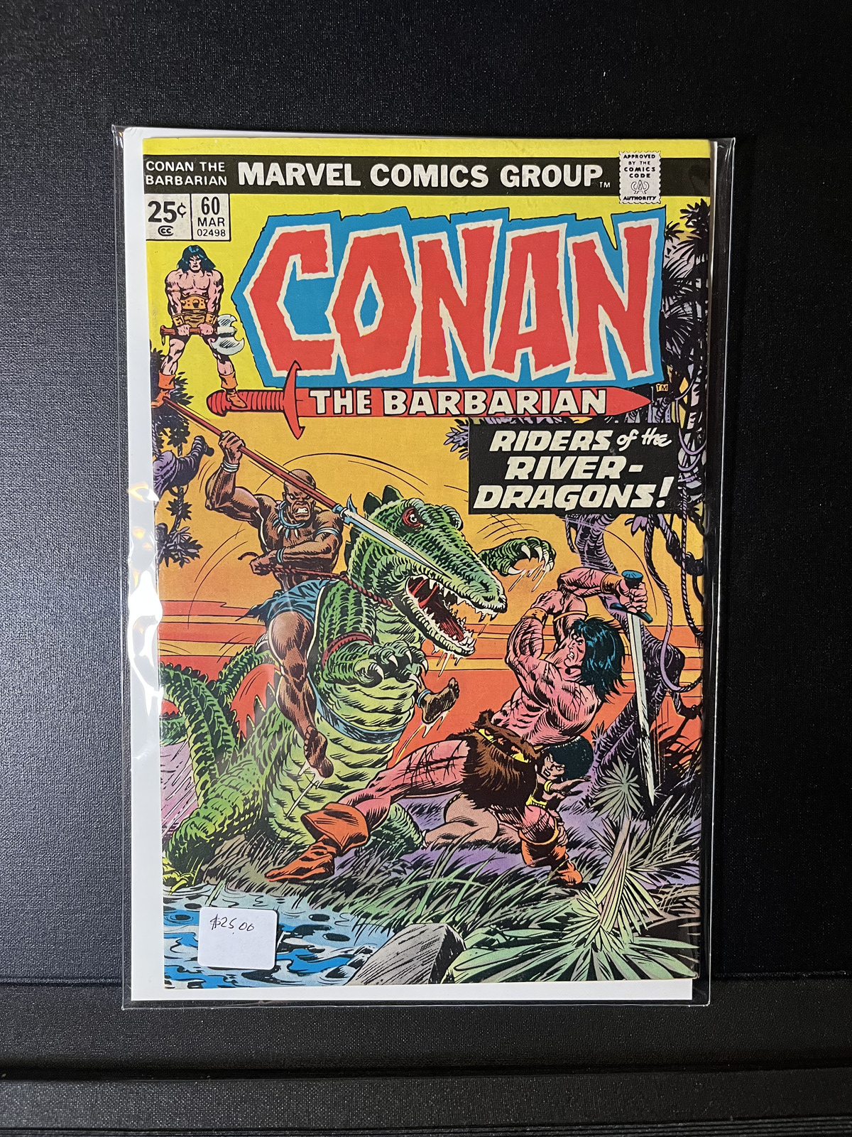 Conan The Barbarian #60 1976 Marvel Comics Group 