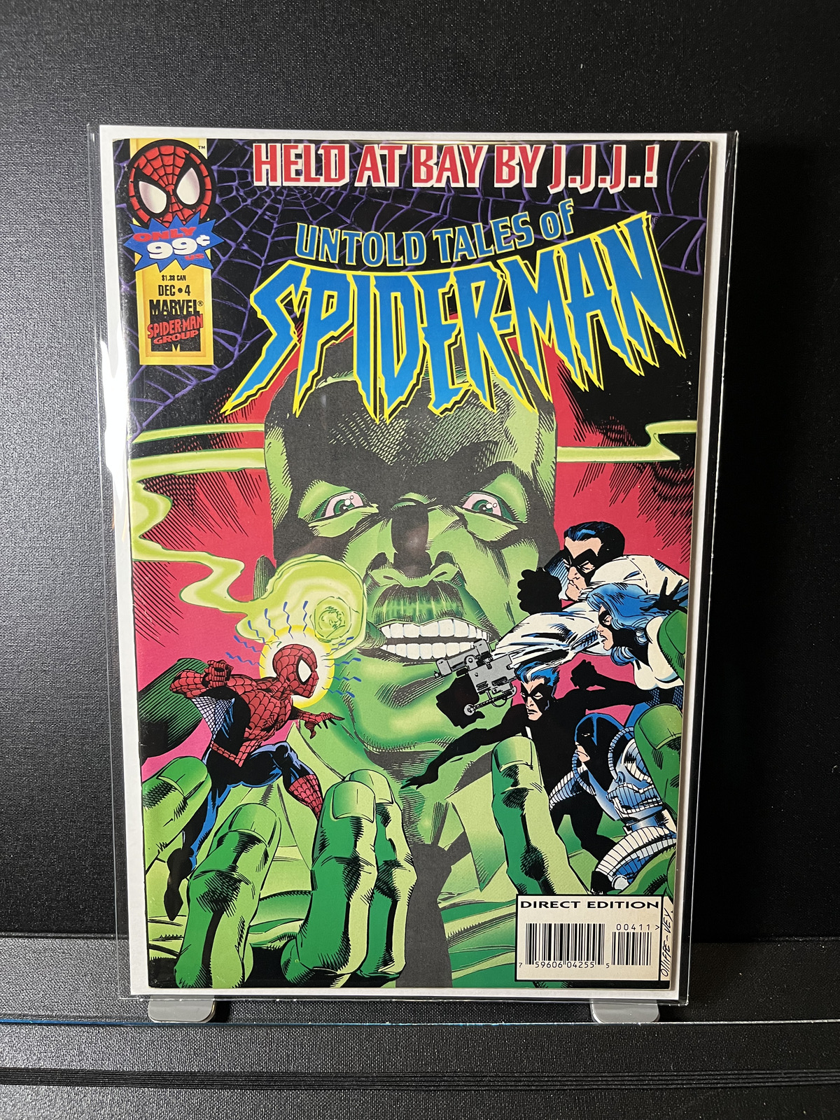 Marvel Comics Untold Tales Of Spider-Man # 4 1995 Very Fine Condition