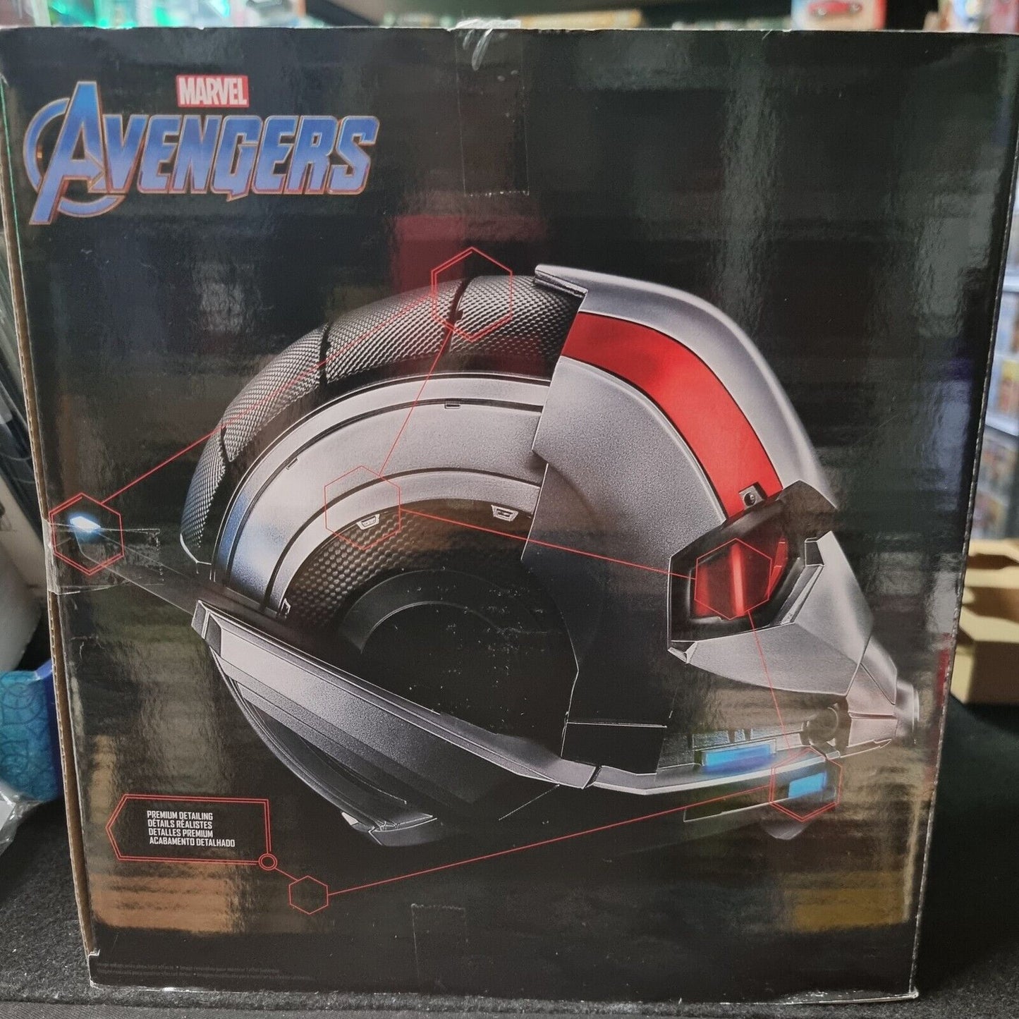 Marvel Legends: Ant-Man Helmet Prop Replica Mask 1:1 Wearable Hasbro