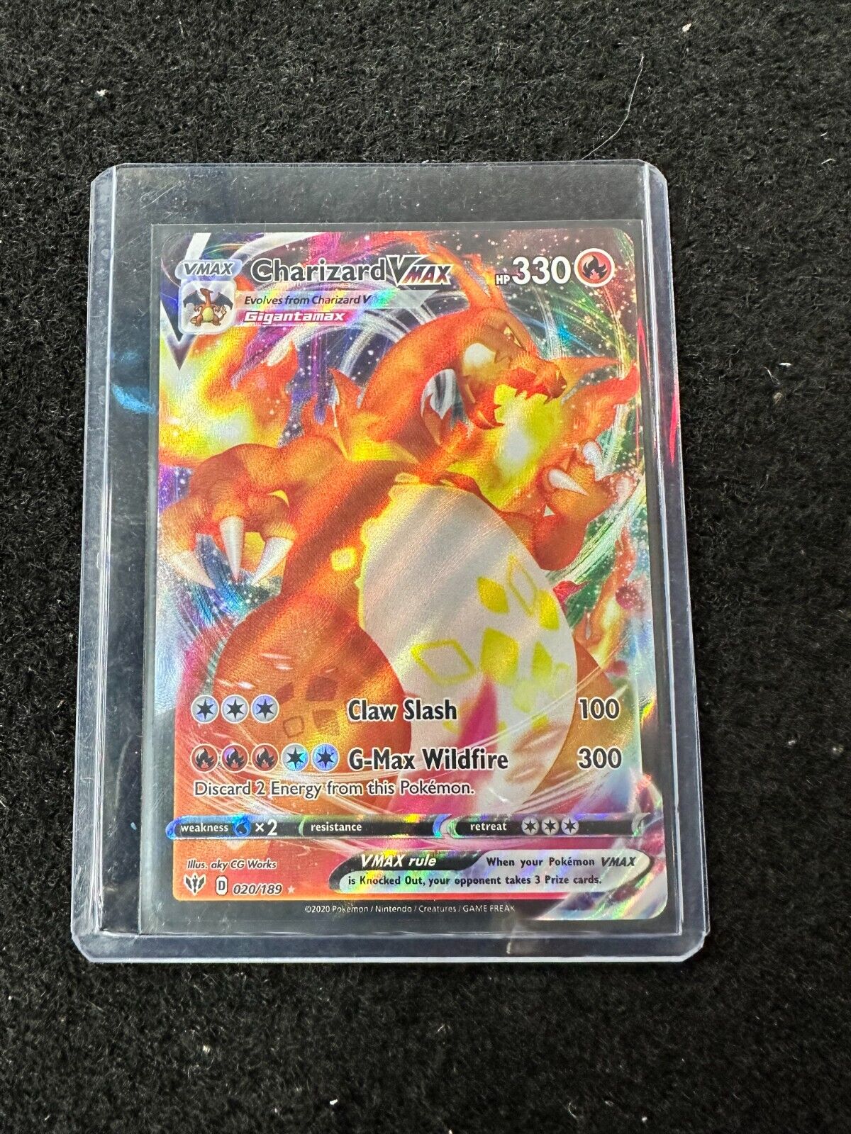 Charizard VMAX 002/021 Japanese Pokemon Holo Rare