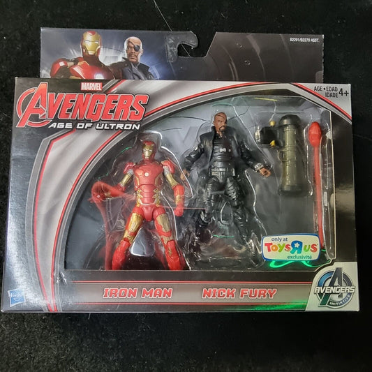 Marvel Avengers: Age Of Ultron (2015) - Iron Man & Nick Fury (Toys R Us...