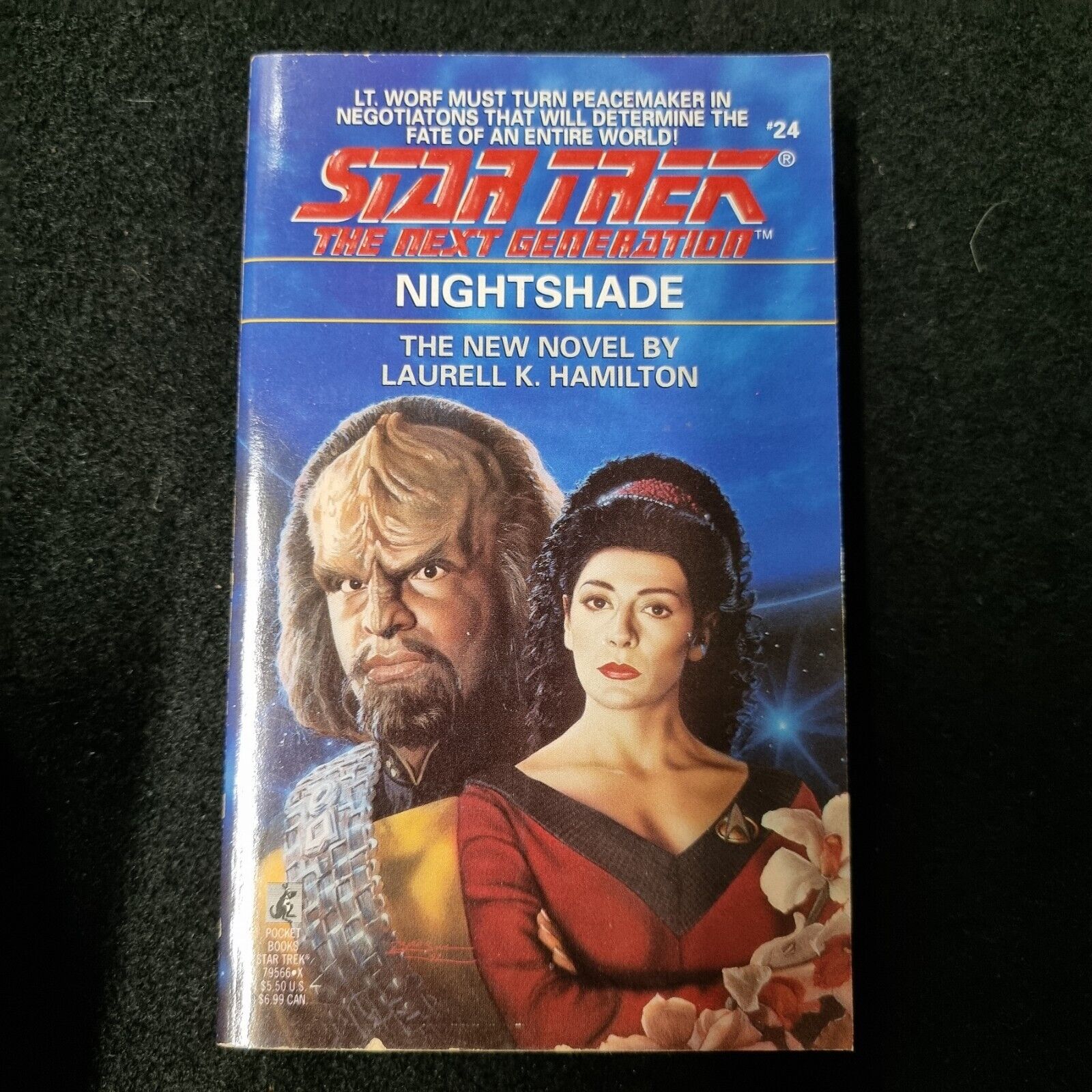 24 Nightshade Star Trek The Next Generation Paperback Book