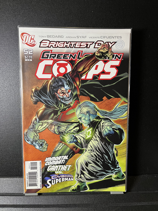 Green Lantern Corps #52 Brightest Day DC Comics 2010