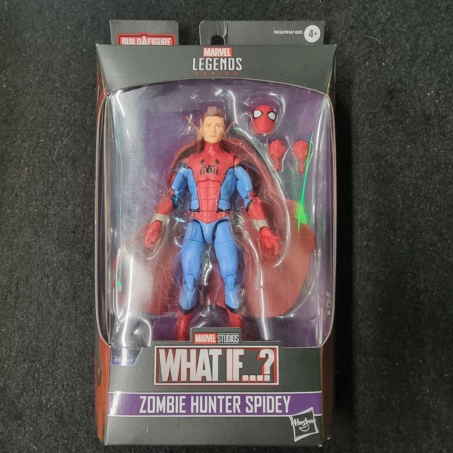 Marvel Legends Disney+ What If…? Zombie Hunter Spider-Man 6" Action Figure - New