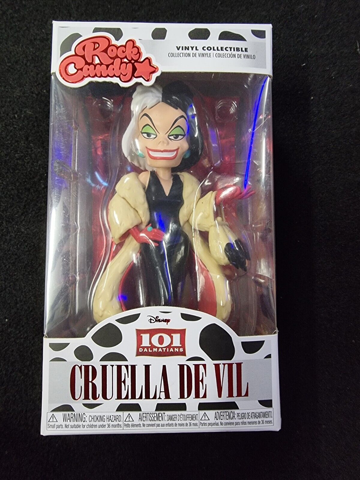 Funko Pop Rock Candy Disney - Cruella De Vil Vinyl Collectible NEW IN BOX 