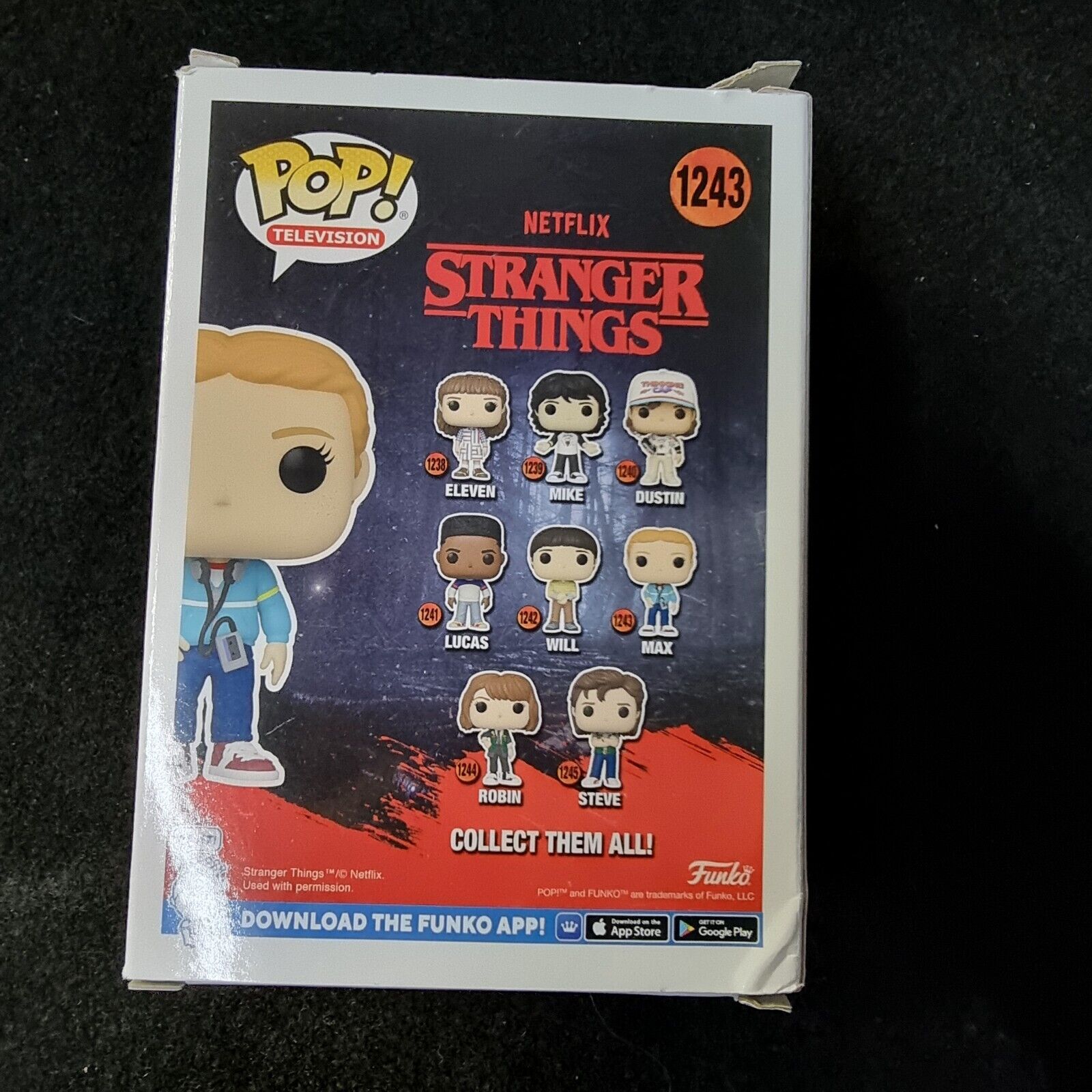 Funko Pop Stranger Things Max With Walkman #1243