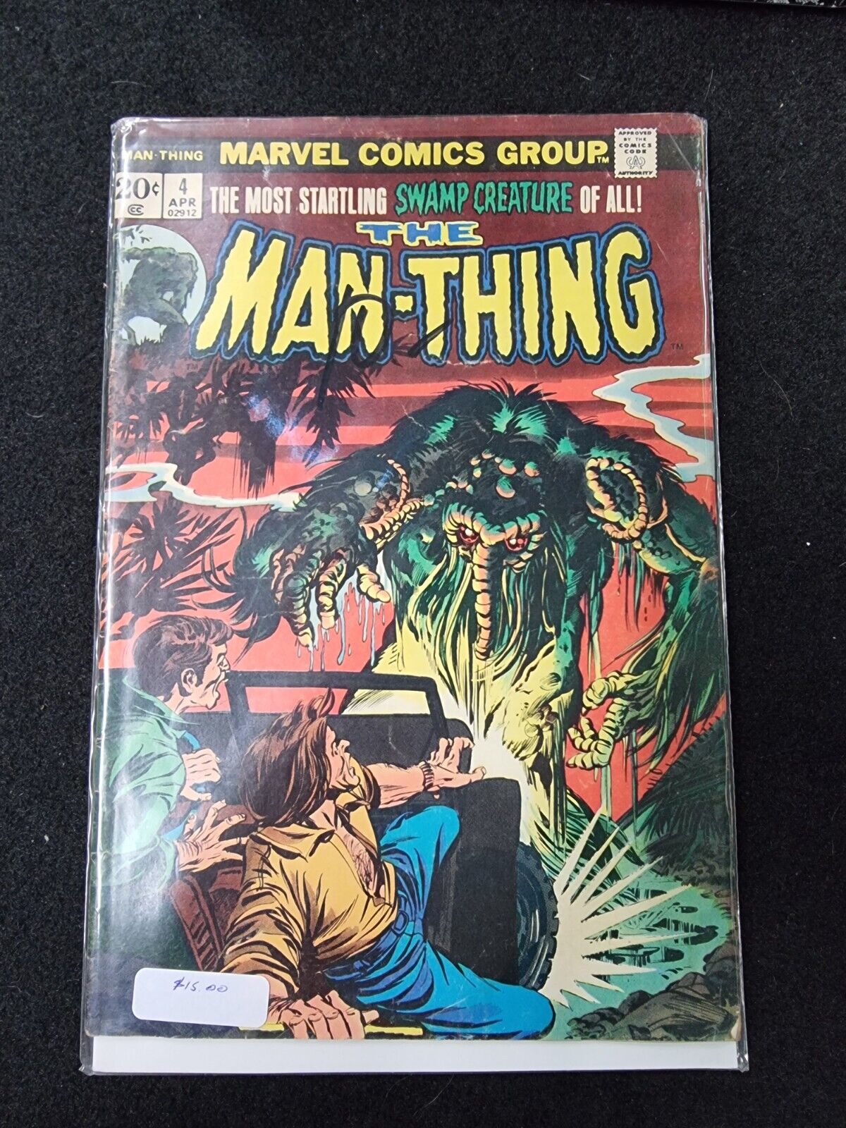 Man-Thing #4 (Marvel Comics 1974) 2nd Appearance of  Foolkiller!