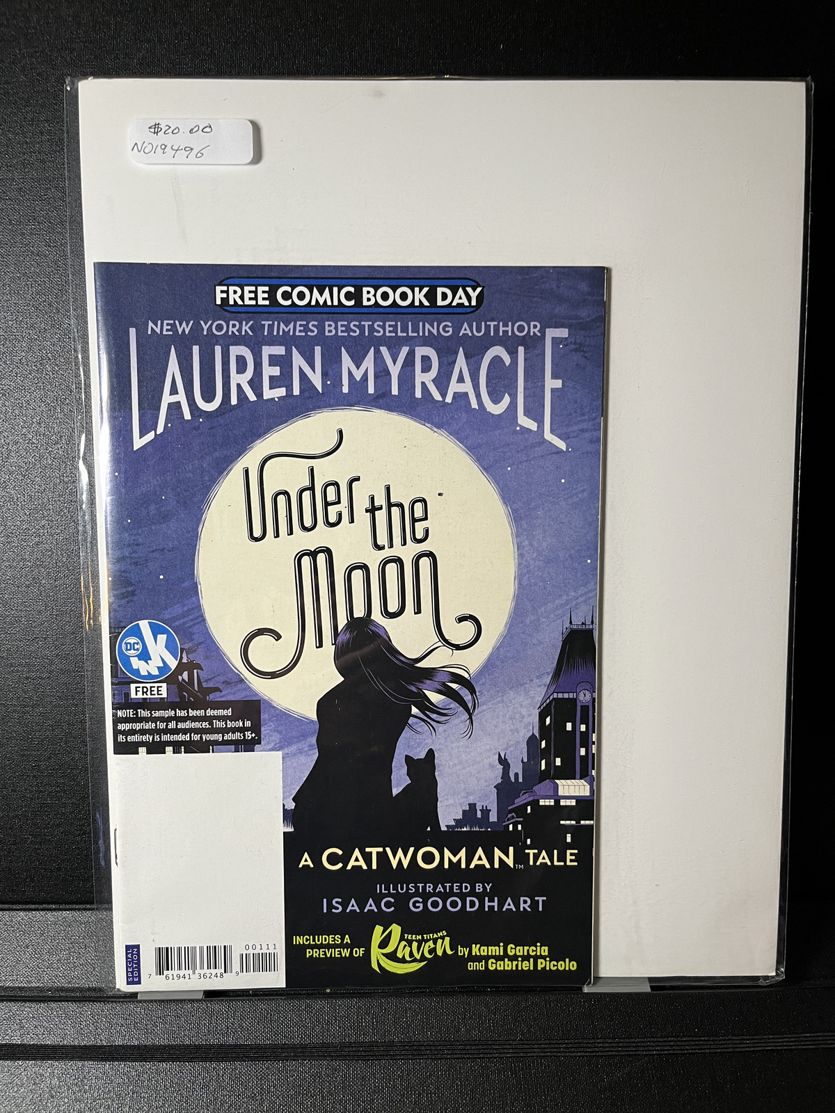 Under the Moon: A Catwoman Tale,  Lauren Myracle FCBD 2019 DC Comics