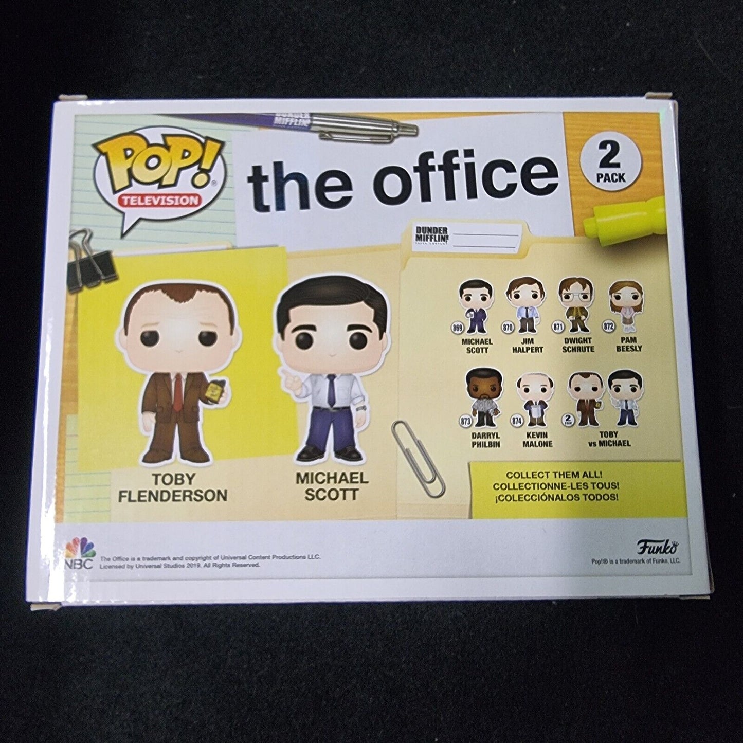 Funko Pop! Vinyl: The Office - 2 Pack - Toby vs Michael #2