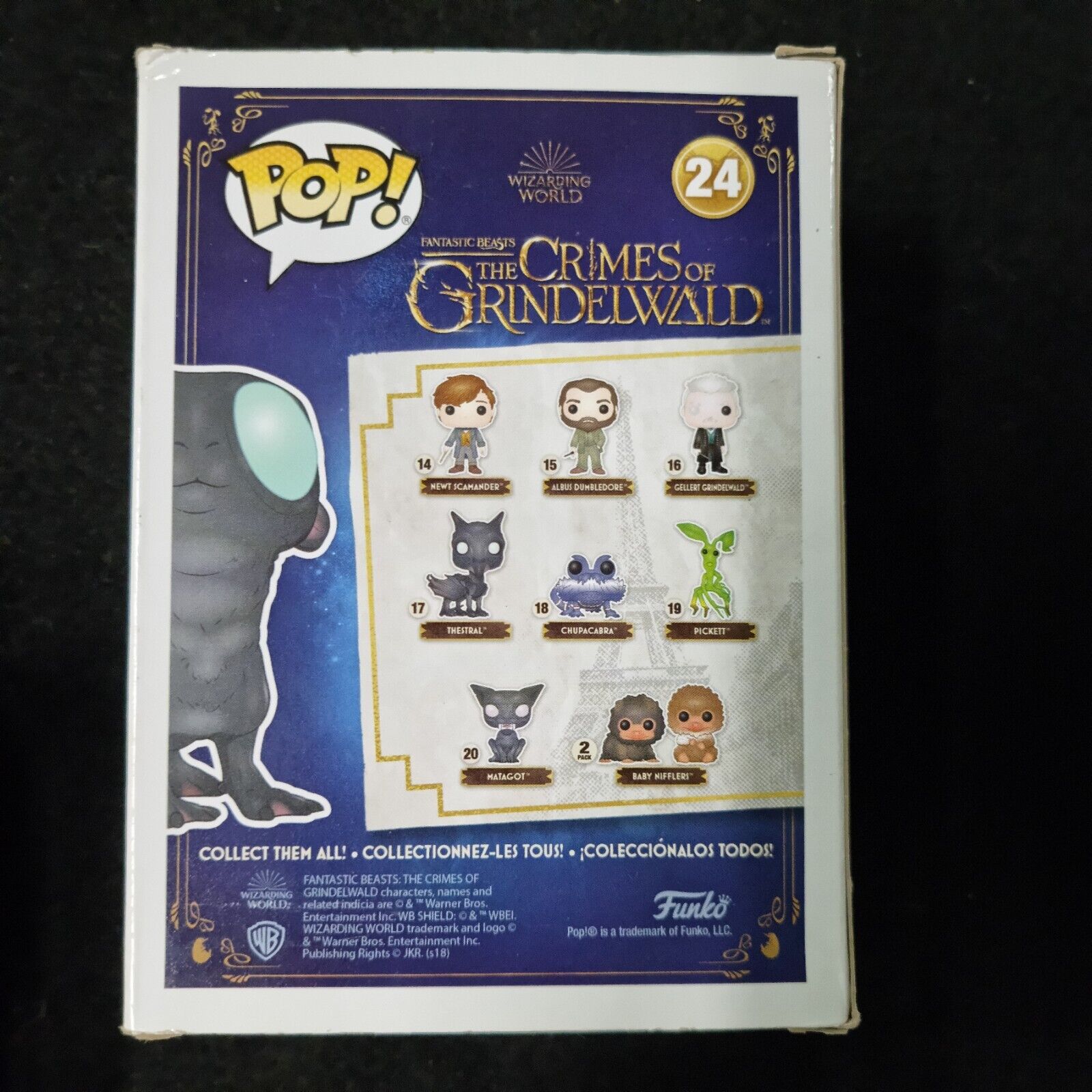 Funko POP! Crimes of Grindelwald Mooncalf #24 Action Vinyl Figure Collectible