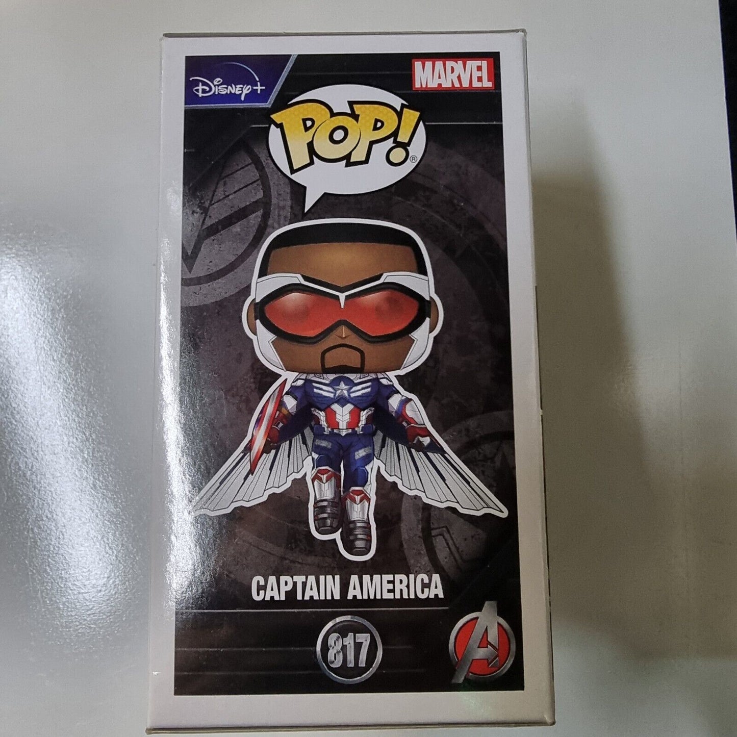 2021 Funko POP 817 Marvel The Falcon And The Winter Soldier Captain America