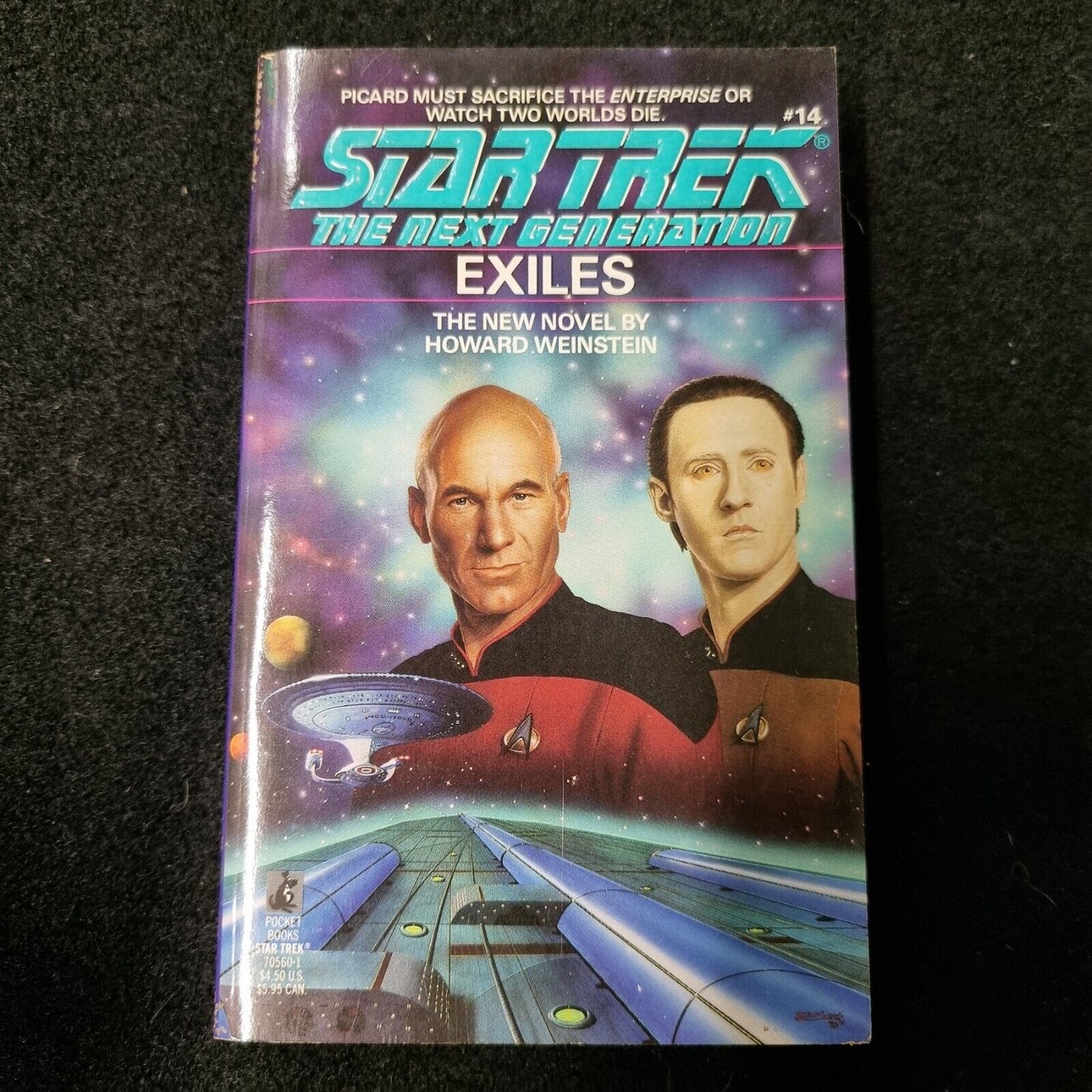 14 Exiles Star Trek The Next Generation Paperback Book