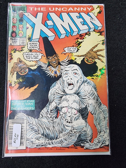 THE UNCANNY X-MEN #190 FEB. 1985