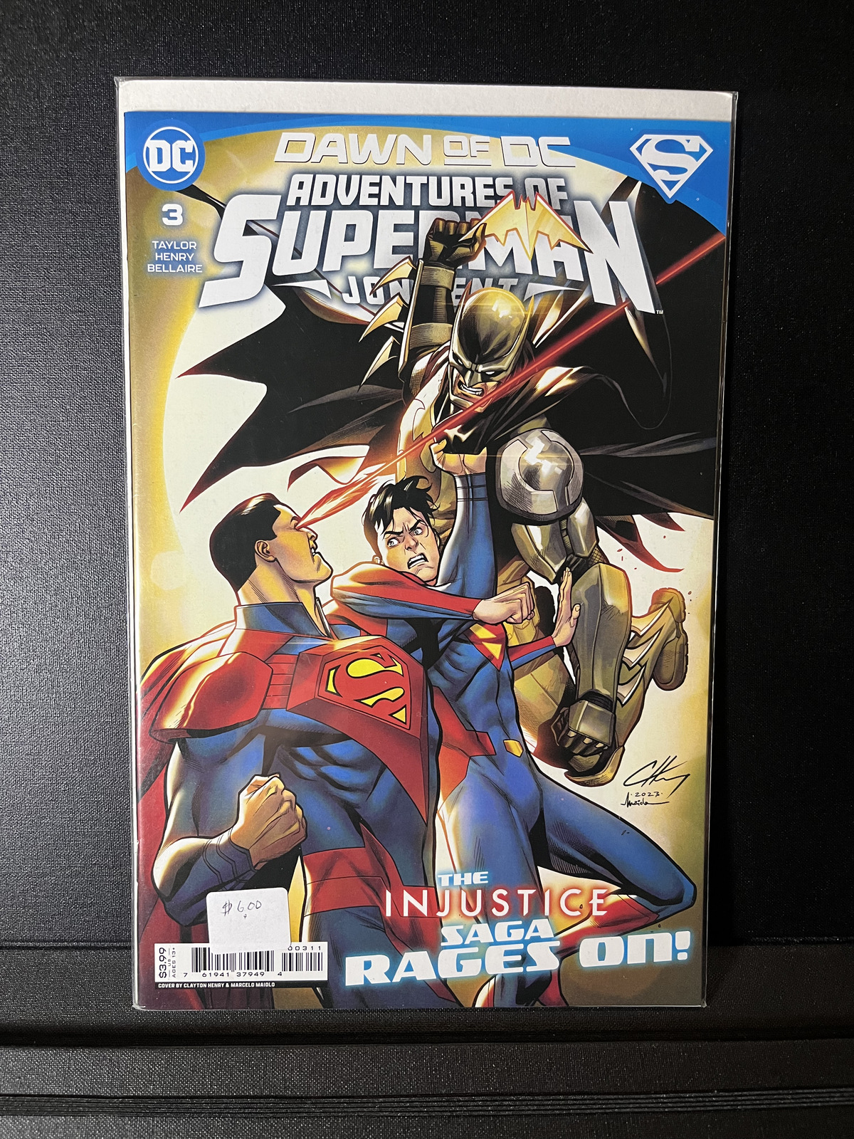 ADVENTURES OF SUPERMAN JON KENT #3 Dawn of DC - DC COMICS (2023) INJUSTICE saga