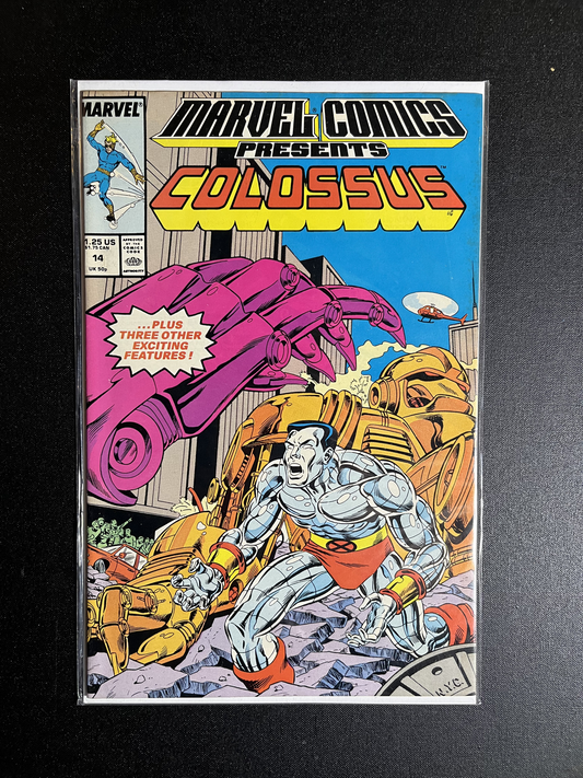 Marvel Comics Presents Colossus #14 Marvel Comics 1989