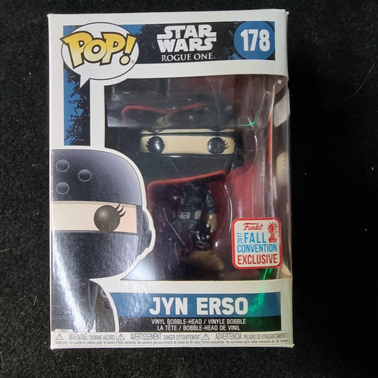 Funko POP! Star Wars: Rogue One - Jyn Erso #178 2017 Fall Convention Exclusive