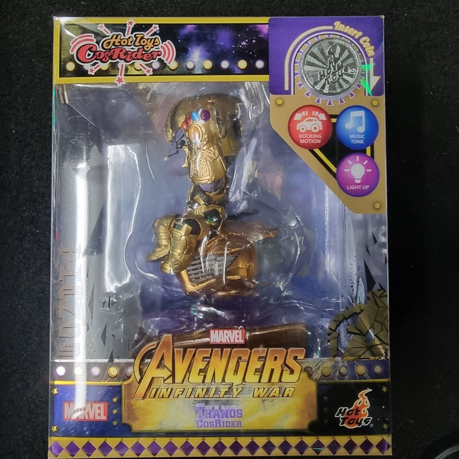 Marvel Hot Toys Avengers Infinity War CSRD026 Thanos CosRider Cosbaby Sealed