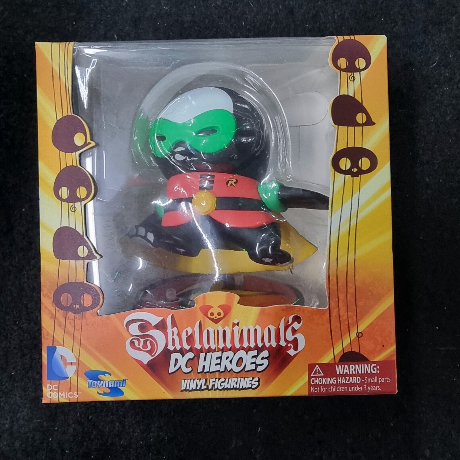 DC Comics Toynami DC Heroes Skelanimals Robin Boy Wonder Vinyl Figure NIB 2013