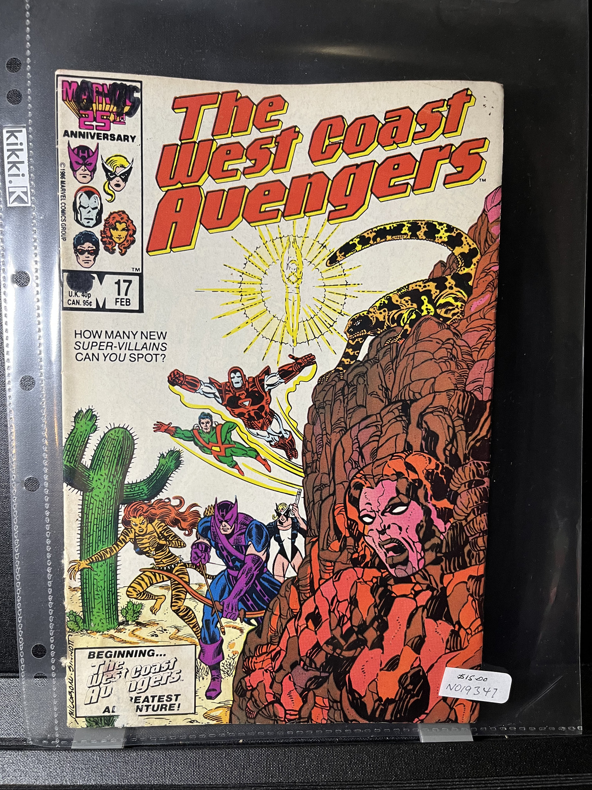 AVENGERS  WEST COAST #17 MARVEL COMICS