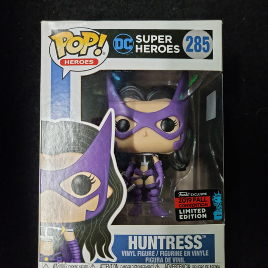 Huntress #285, Limited Edition Funko Pop! DC Super Heroes~2019 Fall Convention