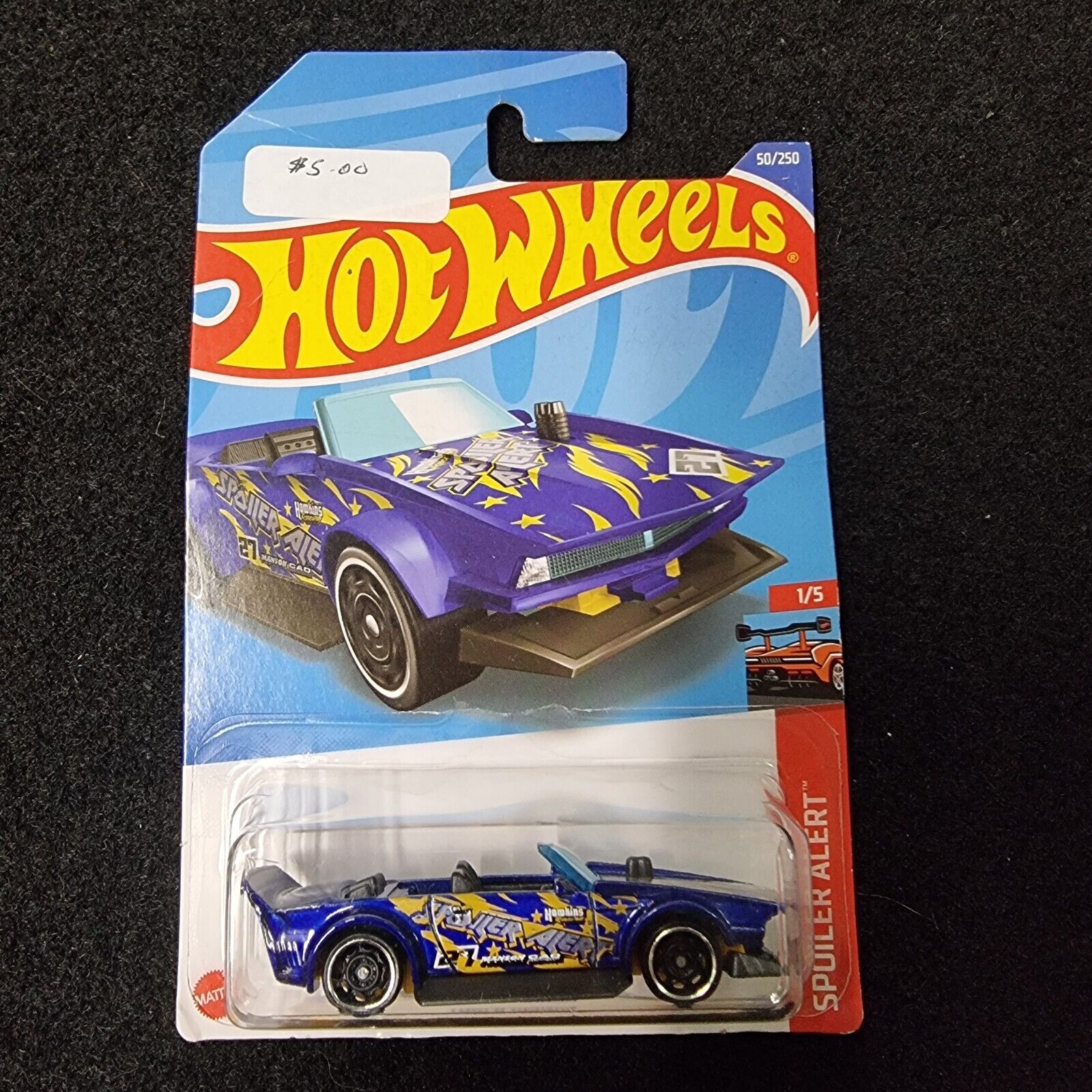 2022 Hot Wheels Track Manga 1/5 Spoiler Alert 50/250 HCV13