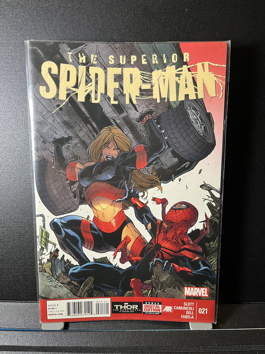 SUPERIOR SPIDERMAN #21 MARVEL  COMICS