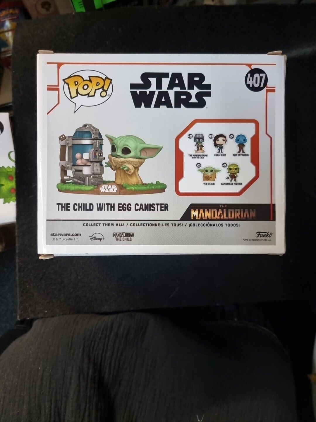 Funko POP! Star Wars The Mandalorian #407 The Child With Egg Canister 