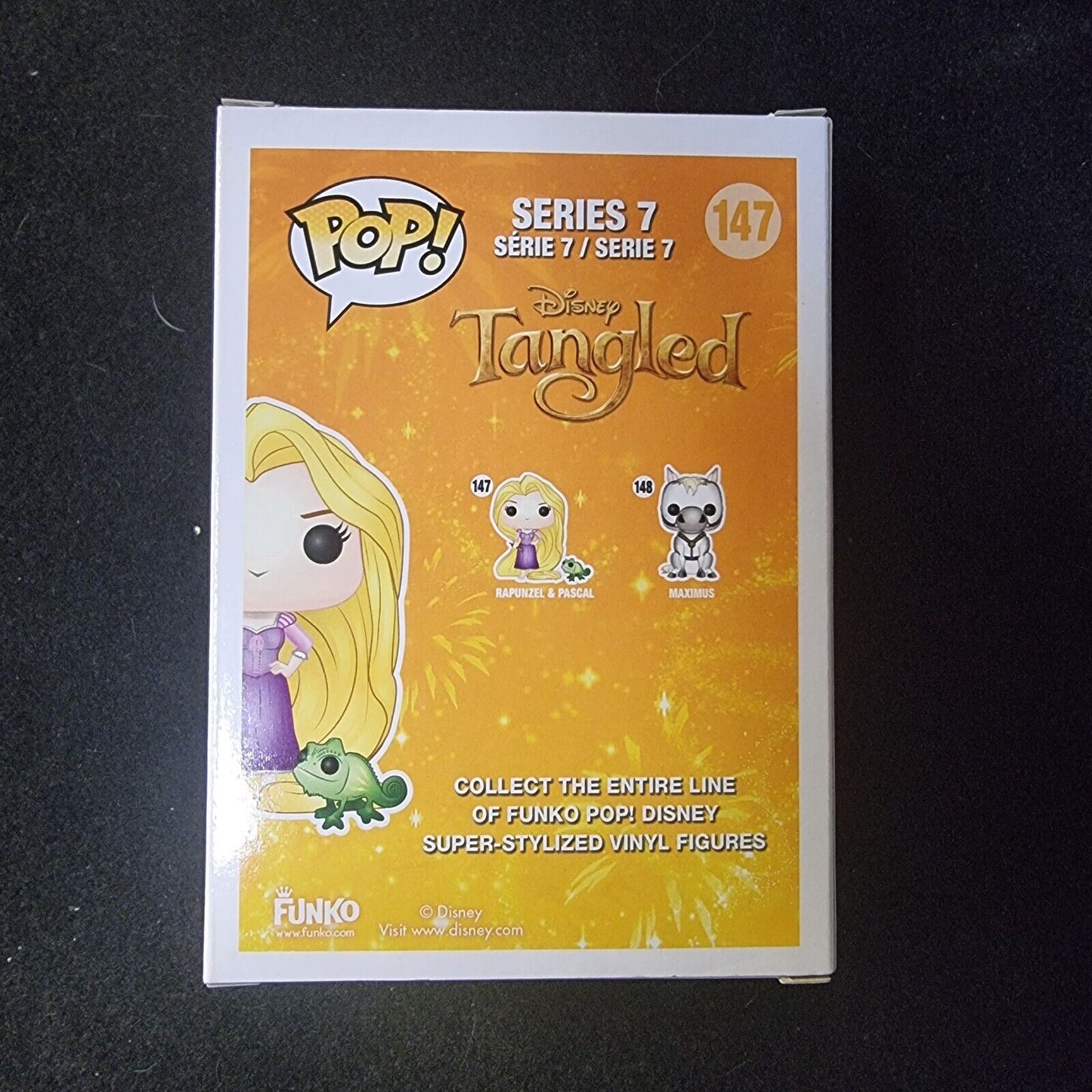 Funko Pop Disney # 147 RAPUNZEL & PASCAL from Tangled