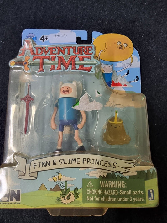 Adventure Time 3" Figure 2-Pack: Finn & Slime Princess 