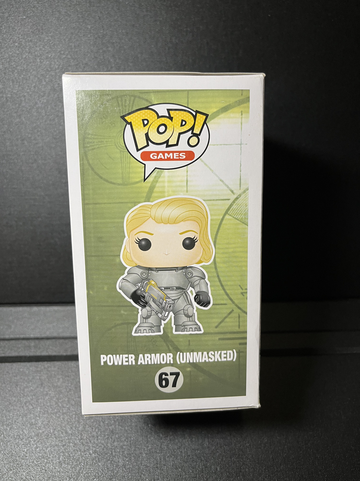 Fallout Power Armor Unmasked Funko Games #67 Funko Pop! Vinyl Figure