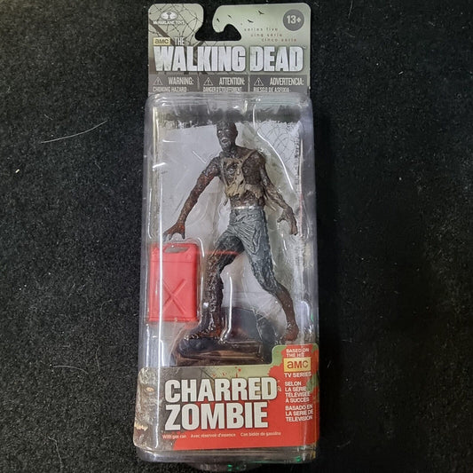 2014 AMC The Walking Dead Series 5 CHARRED ZOMBIE Action Fig. McFarlane New Box