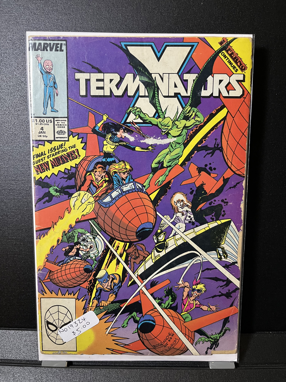 X-Terminators #4 Marvel Comics 1989