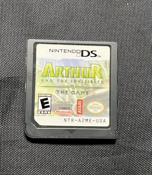 Arthur and the Invisibles Nintendo DS 2DS 3DS Cartridge