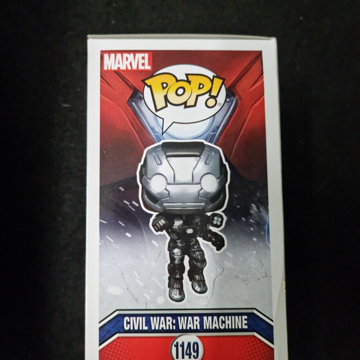 Funko Pop! Civil War: War Machine Vinyl Figure 1149 2023 Amazon Exclusive 