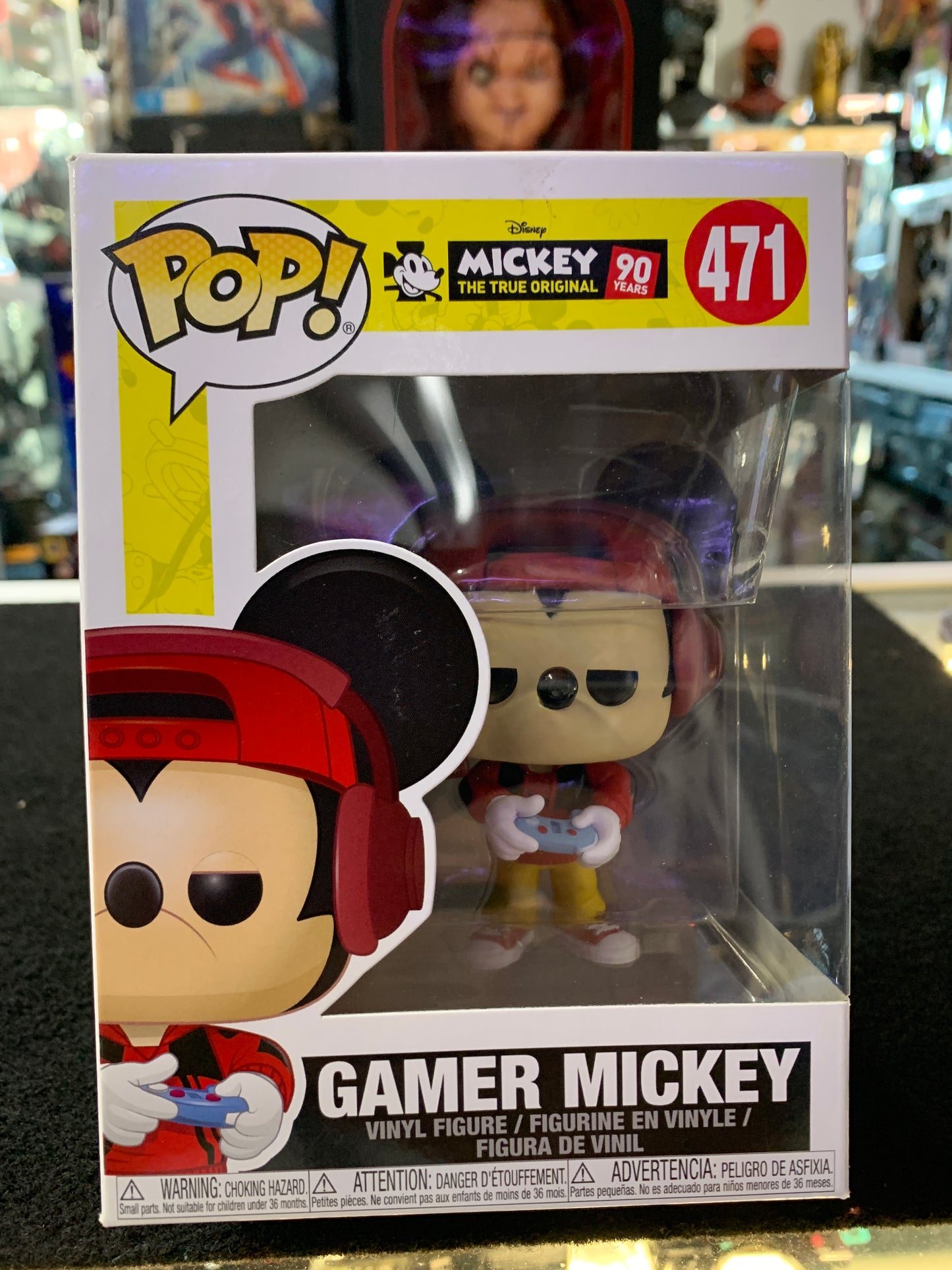 Pop funko Mickey gamer Mickey 90 years 471