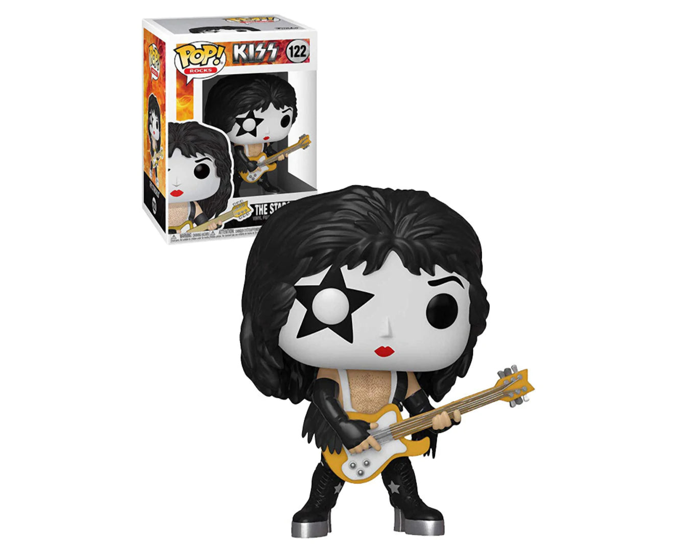 Funko POP! Rocks #122 KISS The Starchild Vinyl Figure - N08745