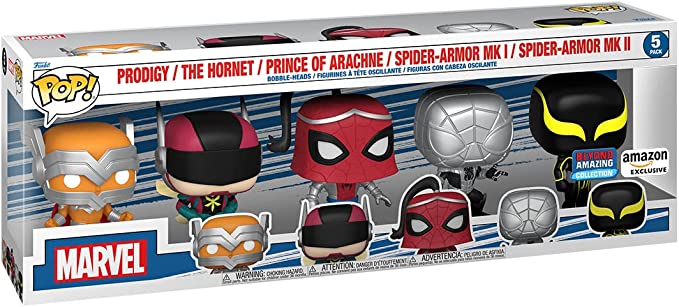 Funko Pop! Vinyls Marvel: Spider-Man: Beyond Amazing 5 Pack - N06981