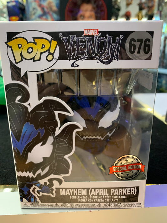 Pop funko marvel venom 676 April Parker