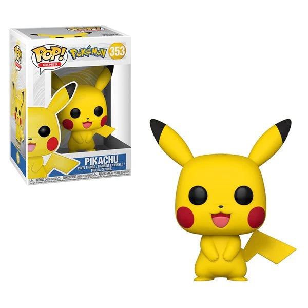 Funko Pop! Games - Pokemon - Pikachu Games Pop! Vinyl #353 - N09326