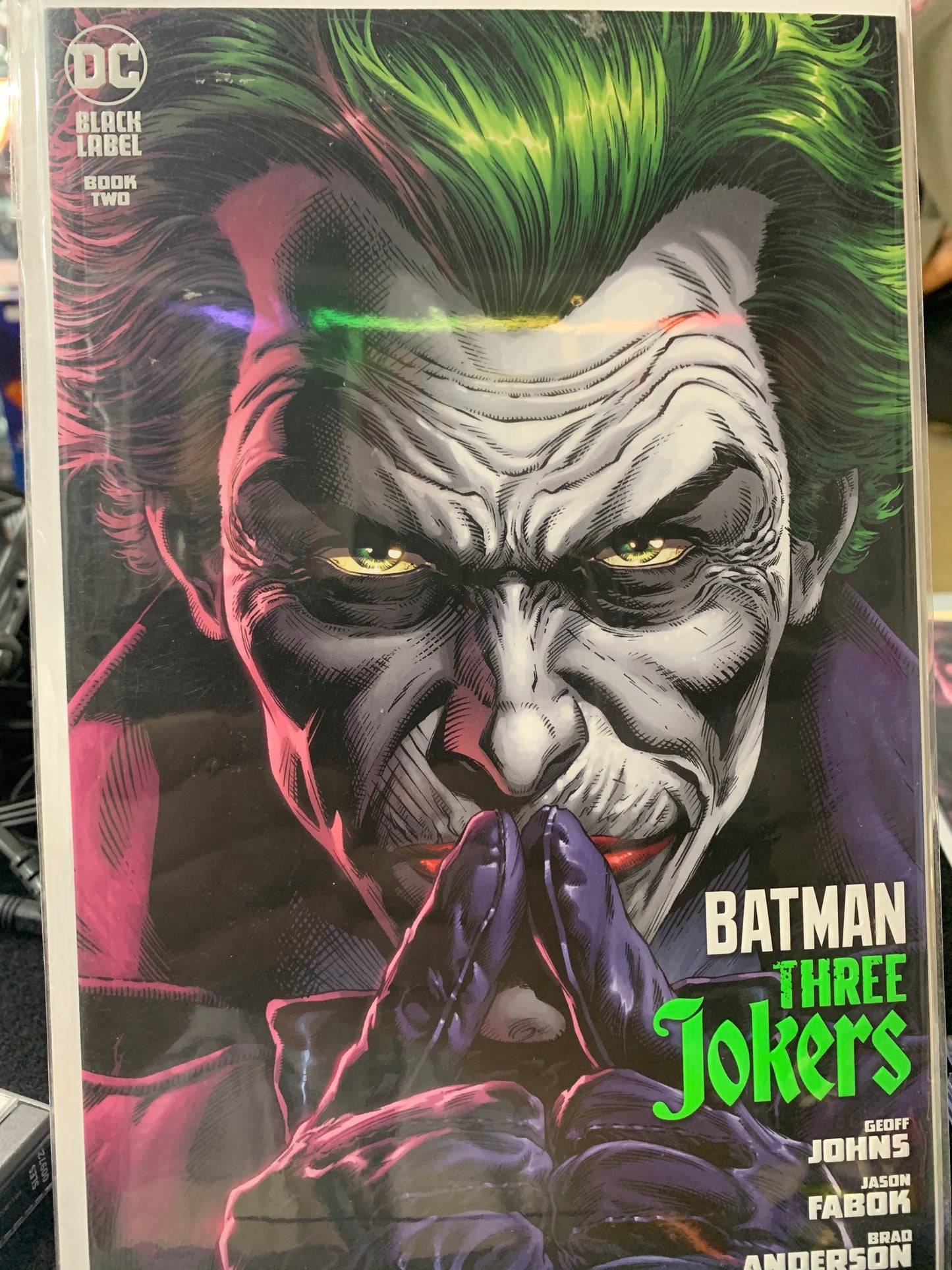 Batman three joker book1 comic