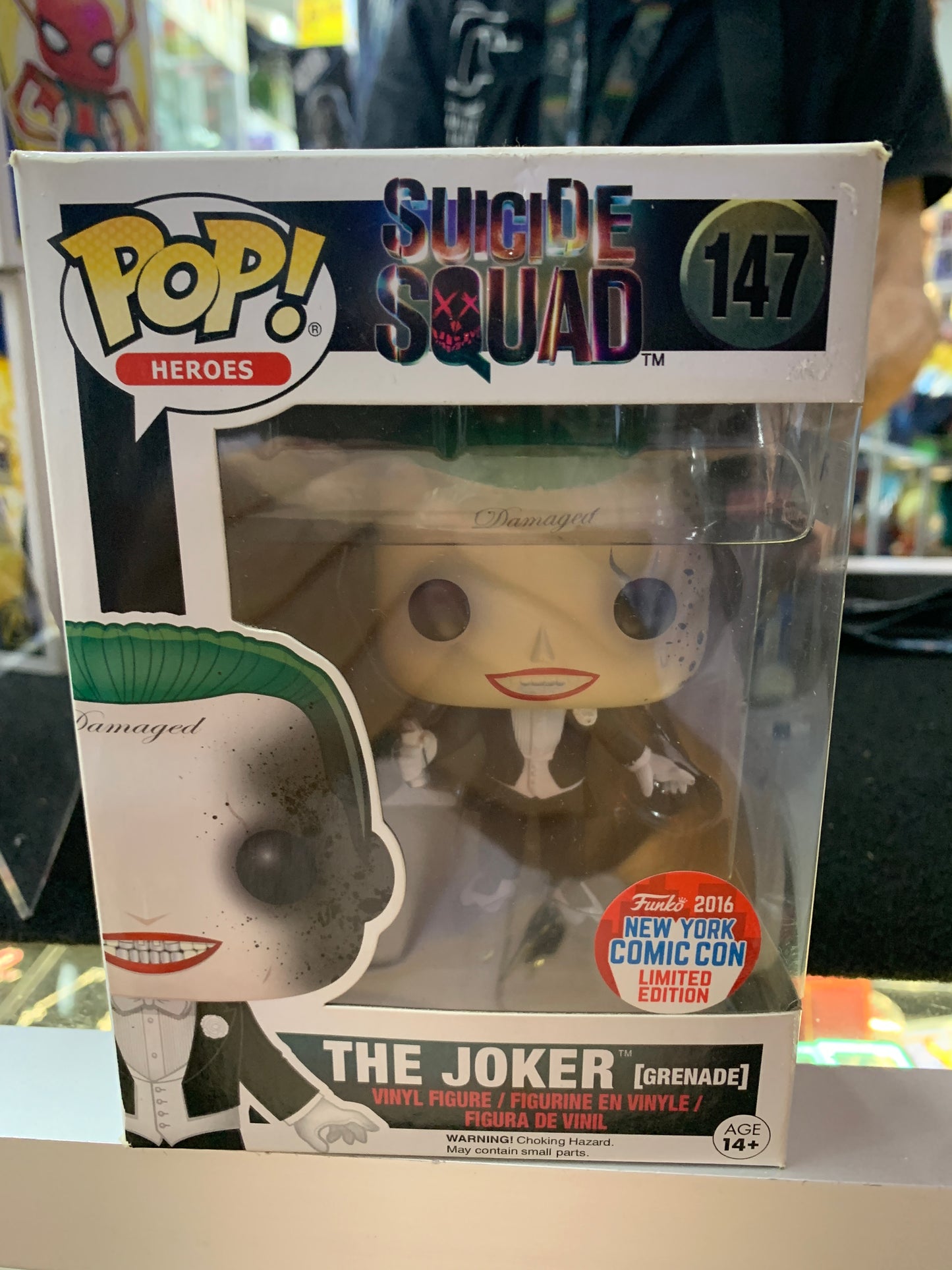 Pop funko suicide Squad the joker 147