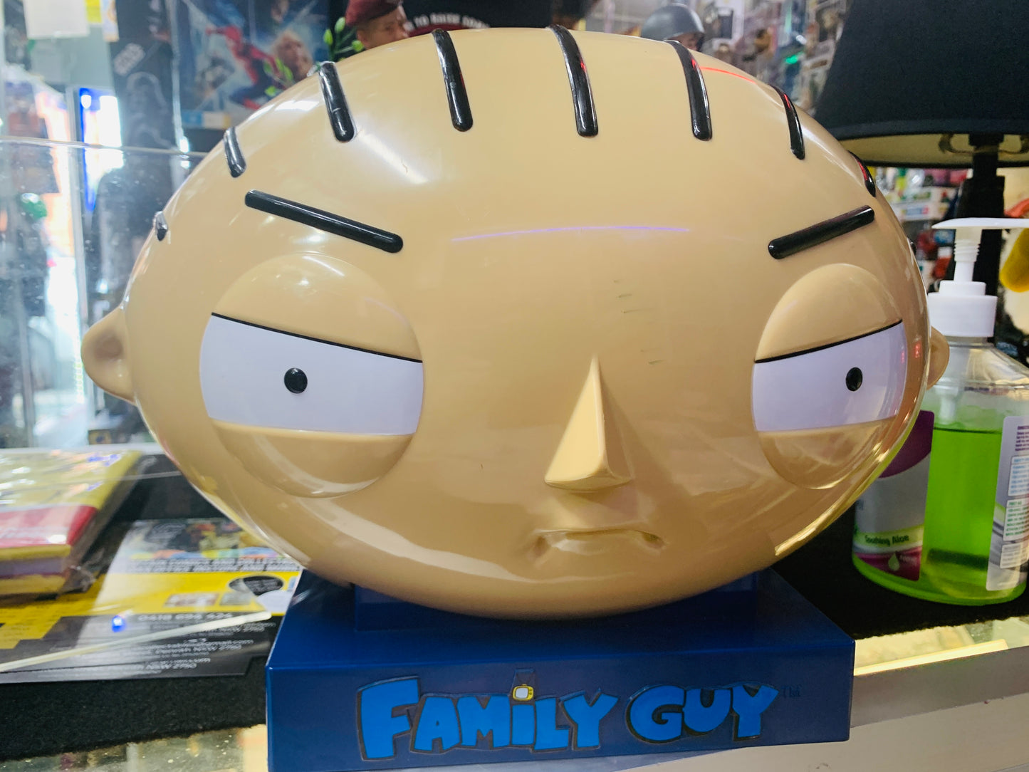 Family guy face pvc 14 inch wide huge